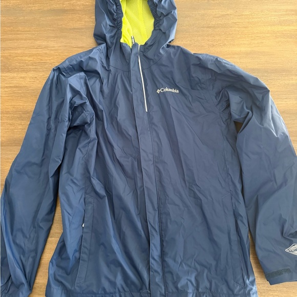 Columbia Boys Waterproof Rain Jacket Size Large (14/16) - Picture 1 of 7
